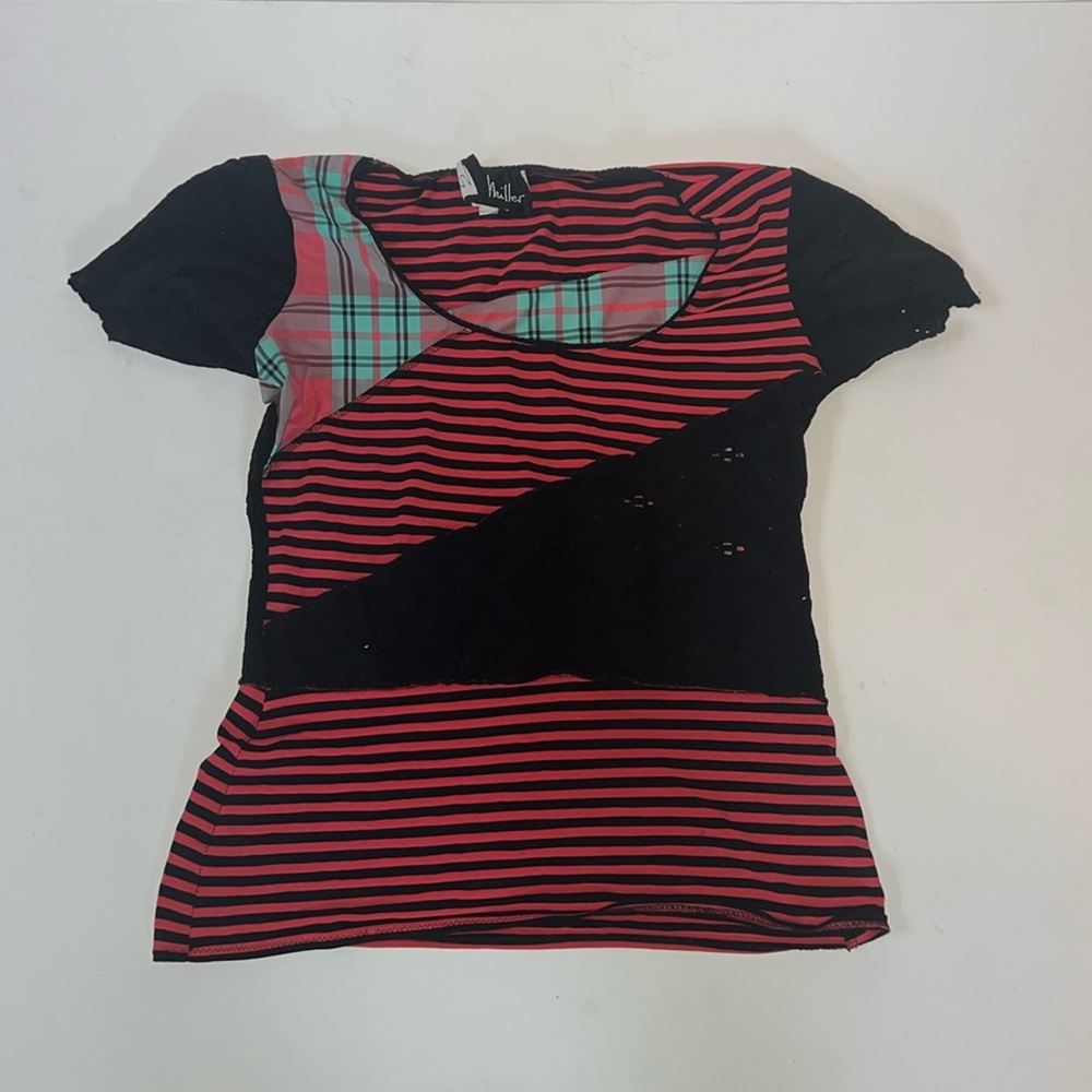 Nicole Miller Patchwork Top - VINTAGE